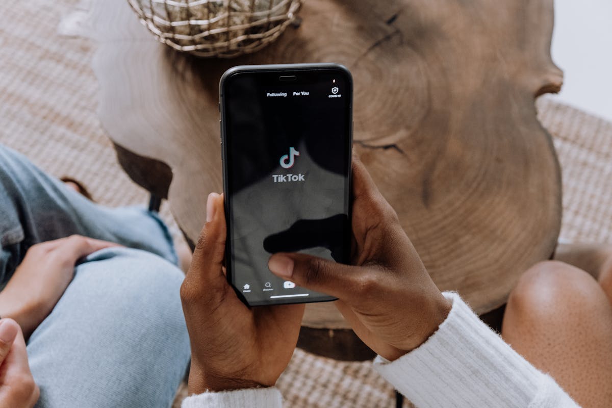 Tela de configurações do celular